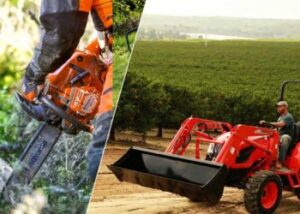 Noleggio di attrezzature per l'agricoltura e il giardinaggio